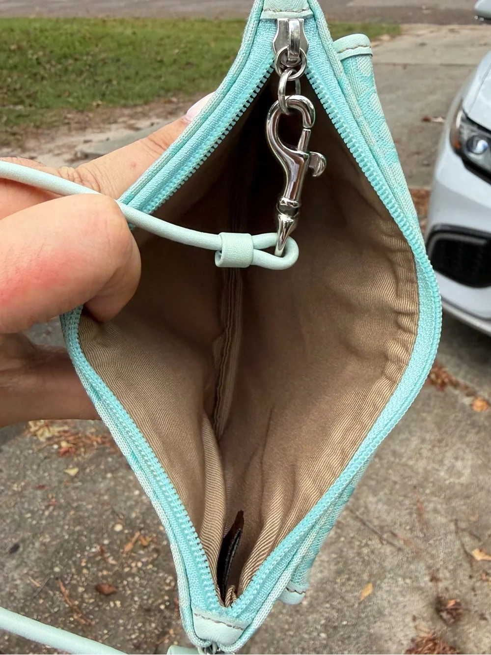 Vintage Coach Soho Teal Blue